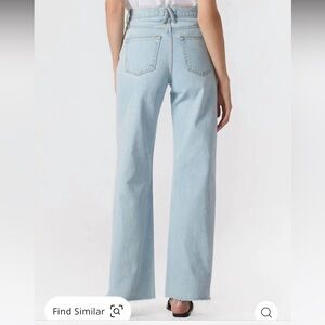 SLVRLAKE Grace twisted seam in Hard Luck wash